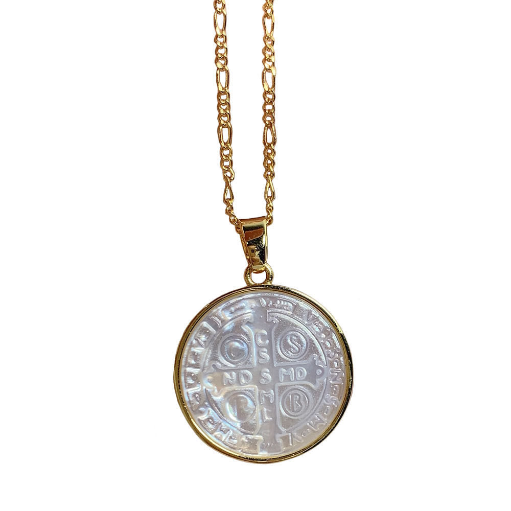 Colgante Medalla de Protección Benedictina