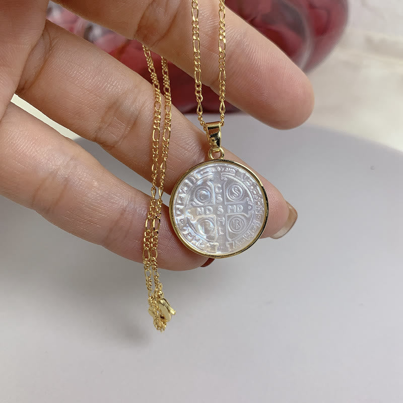 Colgante Medalla de Protección Benedictina