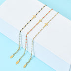 Pulsera de Cruz Minimalista Delicada