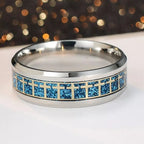 Anillo Cruz de Jesús Brillante Joyería Religiosa