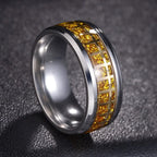 Anillo Cruz de Jesús Brillante Joyería Religiosa