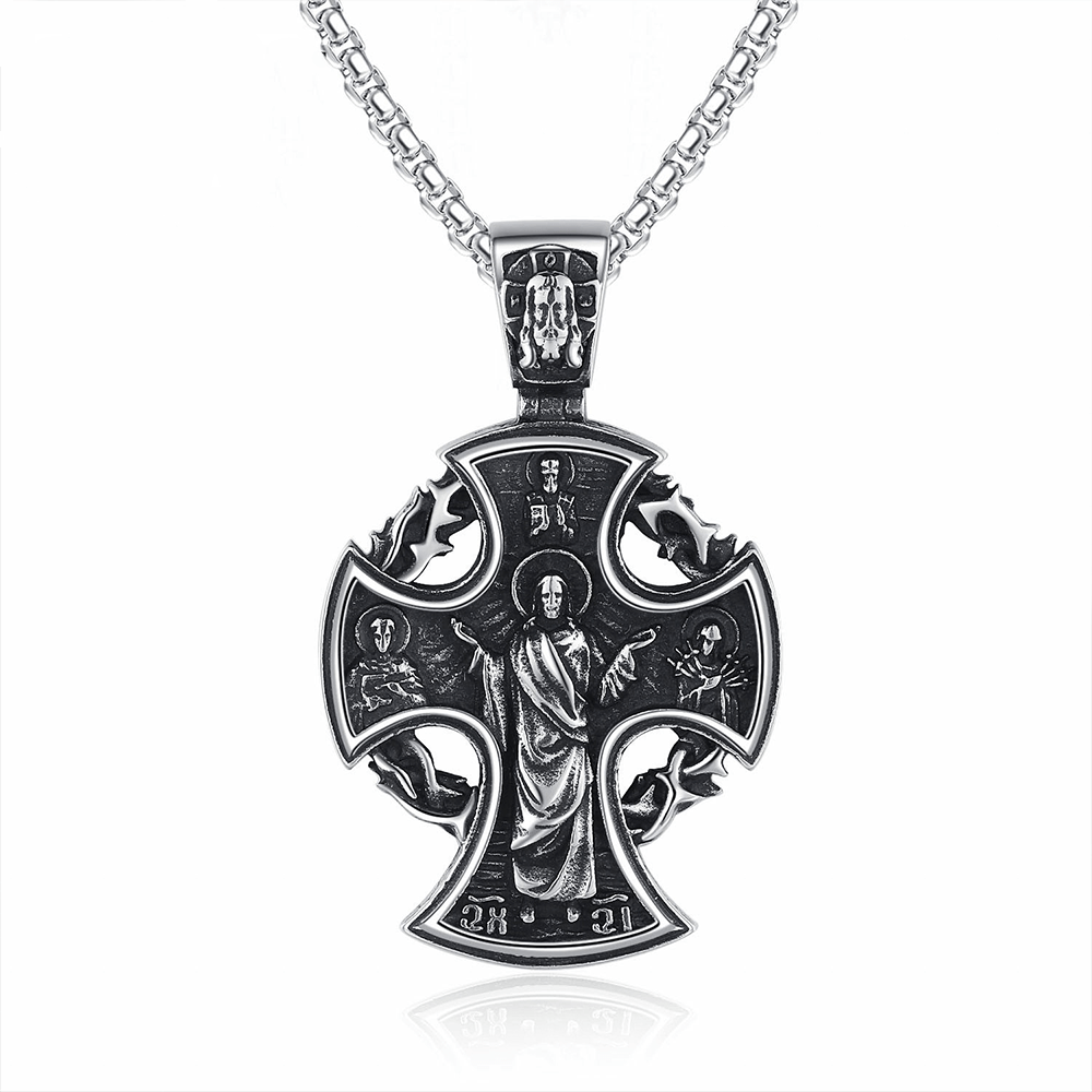 St. Benedict the Protector & St. Micheal the Archangel Necklace