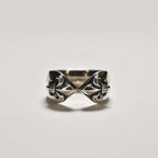 Anillo Iris Cruz Retro Medieval