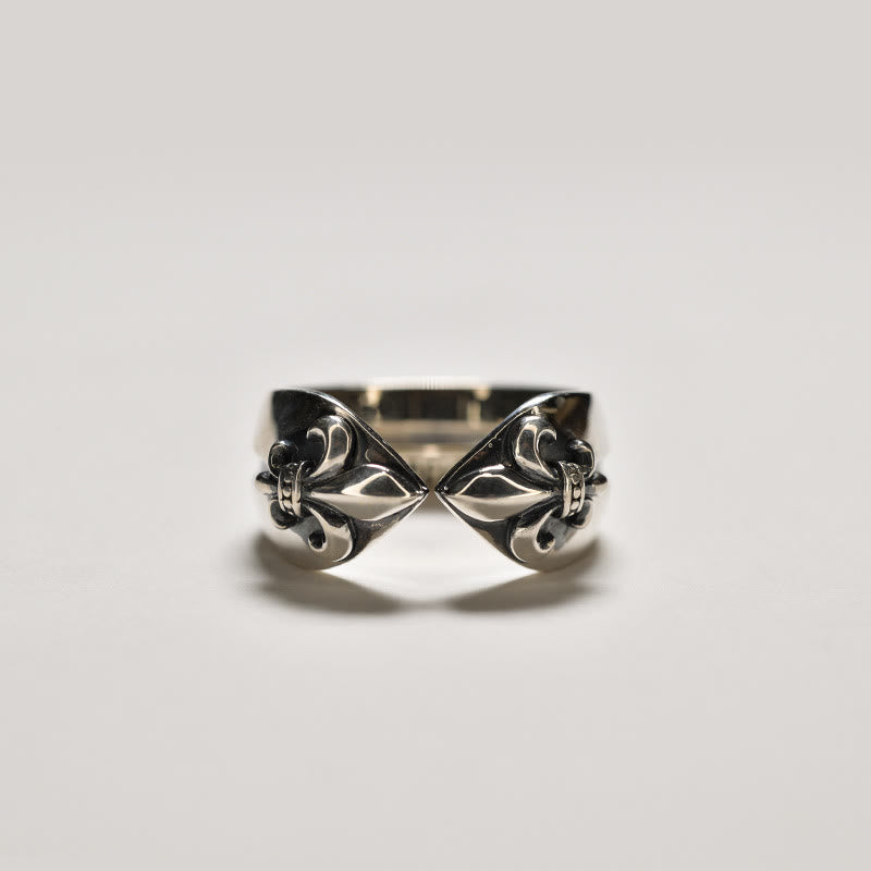 Anillo Iris Cruz Retro Medieval