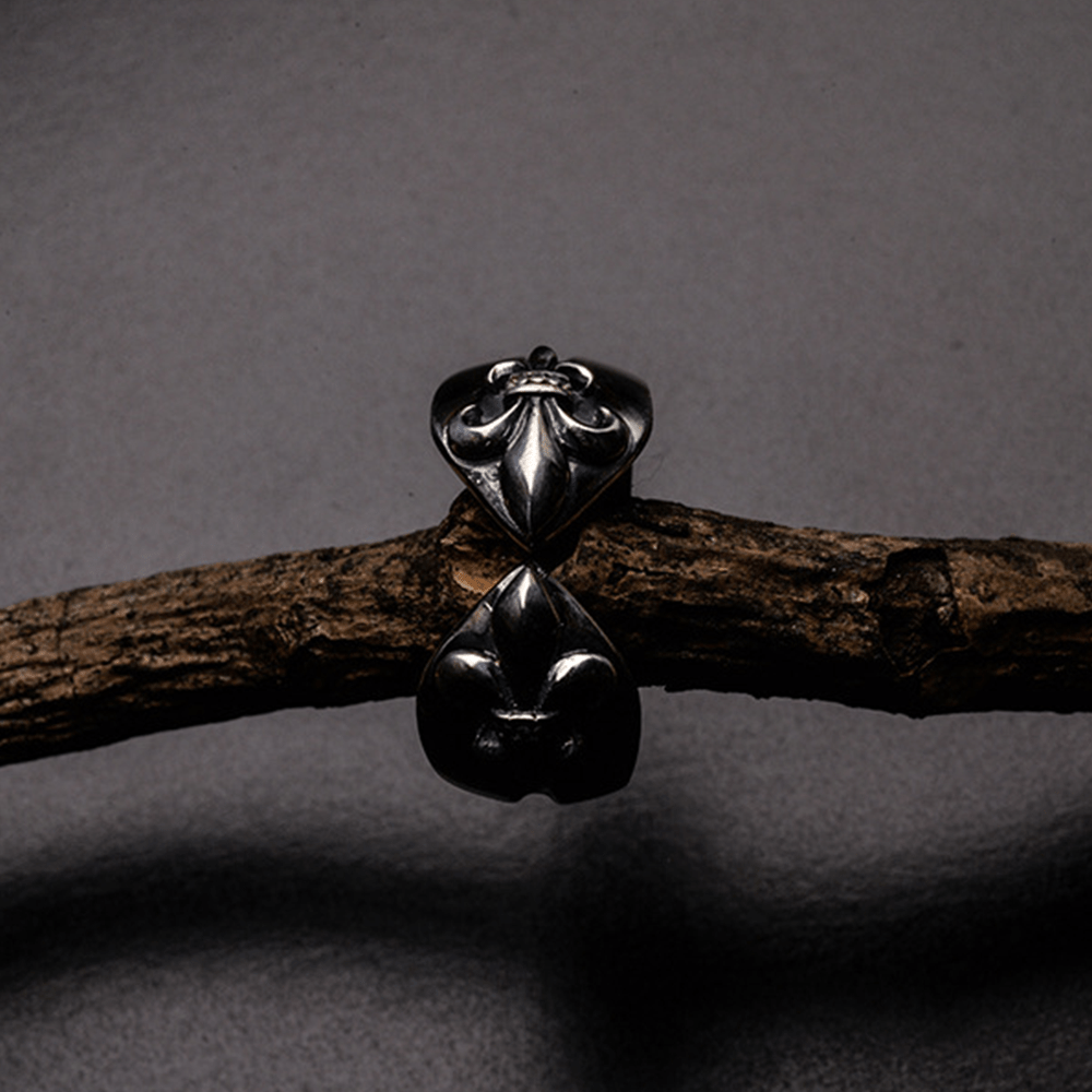 Anillo Iris Cruz Retro Medieval