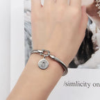 Pulsera Brazalete de Cable Trenzado de San Benito
