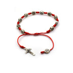 Pulsera Amuleto de Hilo Rojo con Nudo de San Benito