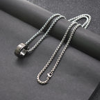 Combination Style Bible Verse Ring & Chain Necklace