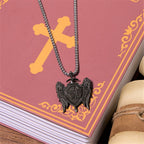 Collar Escudo de Fe de la Colección Ángel Guardián Quis Ut Deus