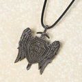 Collar Escudo de Fe de la Colección Ángel Guardián Quis Ut Deus