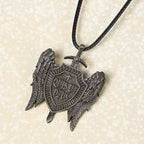 Collar Escudo de Fe de la Colección Ángel Guardián Quis Ut Deus