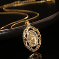 Estilo Moderno Collar Ovalado de Nuestra Señora de Guadalupe Fe Sagrada