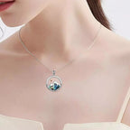 Classic Style Mustard Seed Faith Can Move Mountains Pendant Necklace