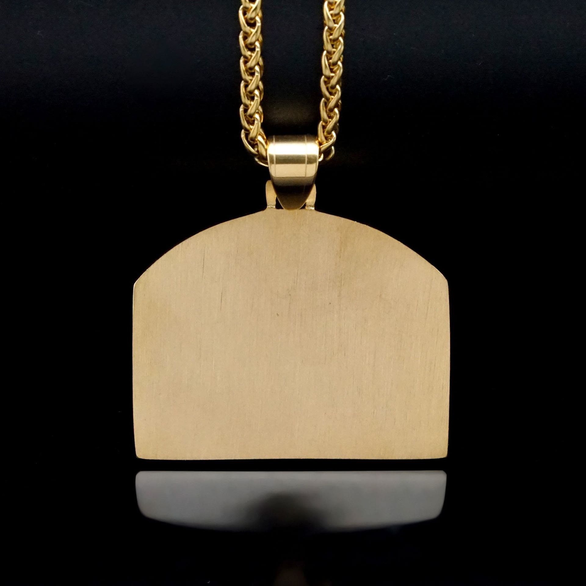 Modern Style Divine Last Supper Figure Pendant Necklace