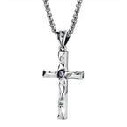Collar de Cruz con Zirconia de Plata de Ley 925 en 2 colores: Un Símbolo de Elegancia y Gracia Divina