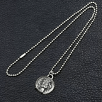 Collar Sagrado de Plata Esterlina 925 con Corona de Espinas de Jesús