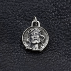 Collar Sagrado de Plata Esterlina 925 con Corona de Espinas de Jesús