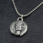 Collar Sagrado de Plata Esterlina 925 con Corona de Espinas de Jesús