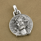 Collar Sagrado de Plata Esterlina 925 con Corona de Espinas de Jesús