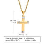 Collar Cruz Multicolores con Escritura: Joyería de Fe Personalizada