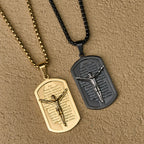 Collar de cruz del Padre Nuestro moderno en capas: Devoción multicolor