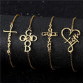 Pulsera Cruz y Fe: Delicada Compañera de Gracia y Esperanza