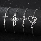 Pulsera Cruz y Fe: Delicada Compañera de Gracia y Esperanza