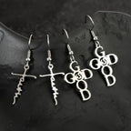 Cross & Grace Faith Earring: Delicate Belief for Daily Wear