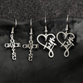 Cross & Grace Faith Earring: Delicate Belief for Daily Wear