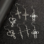 Cross & Grace Faith Earring: Delicate Belief for Daily Wear