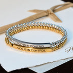 Pulsera de cuentas DIOS TIENE EL CONTROL: Su Soberanía para llevar a diario
