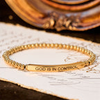 Pulsera de cuentas DIOS TIENE EL CONTROL: Su Soberanía para llevar a diario