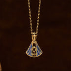 Collar Colgante Protección Divina Nuestra Señora Aparecida Estilo Clásico