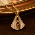 Collar Colgante Protección Divina Nuestra Señora Aparecida Estilo Clásico