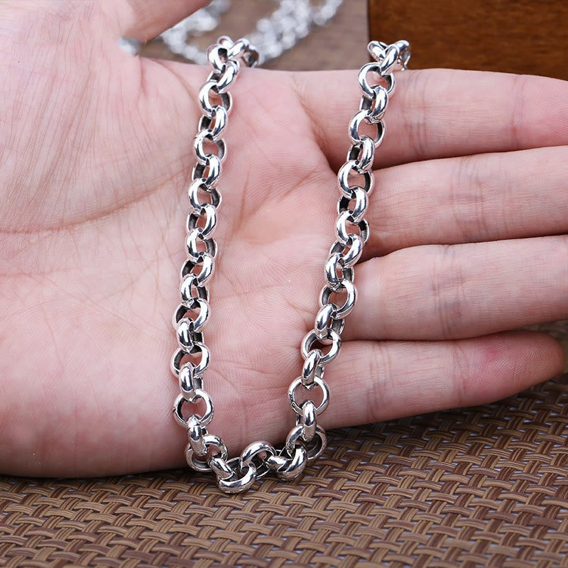 925 Sterling Silver Modern & Minimalist Crucifix Necklace: Simple Design for the Devout