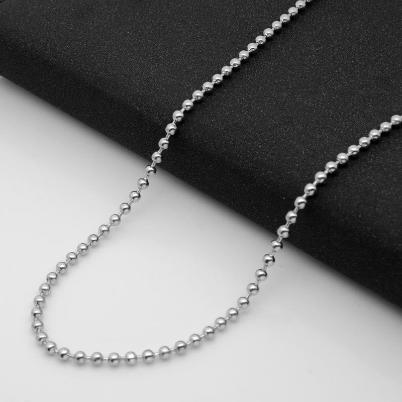 Vintage Sterling Silver Sword Cross Sacred Necklace with Medieval Etchings