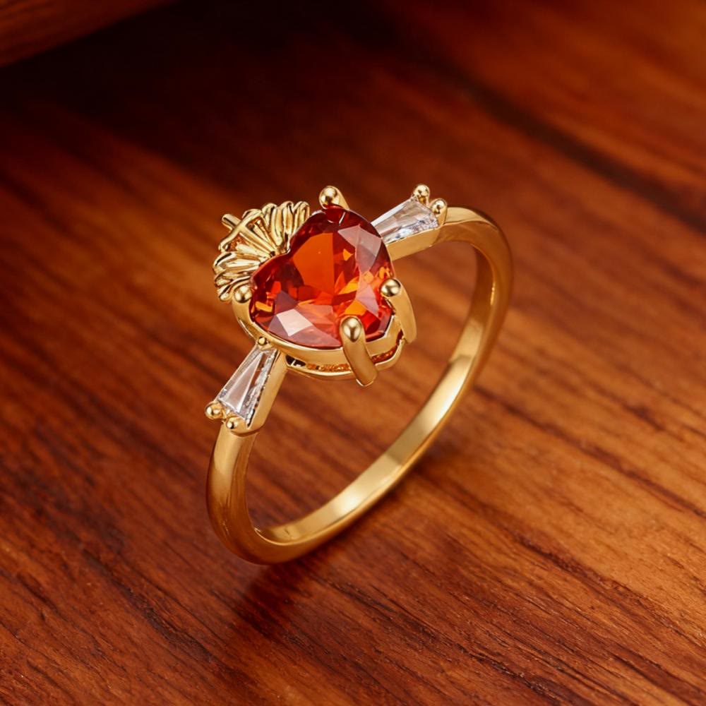 Anillo de cristal del Sagrado Corazón: un símbolo del amor incondicional de Cristo