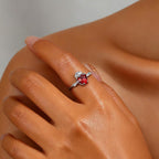 Anillo de cristal del Sagrado Corazón: un símbolo del amor incondicional de Cristo