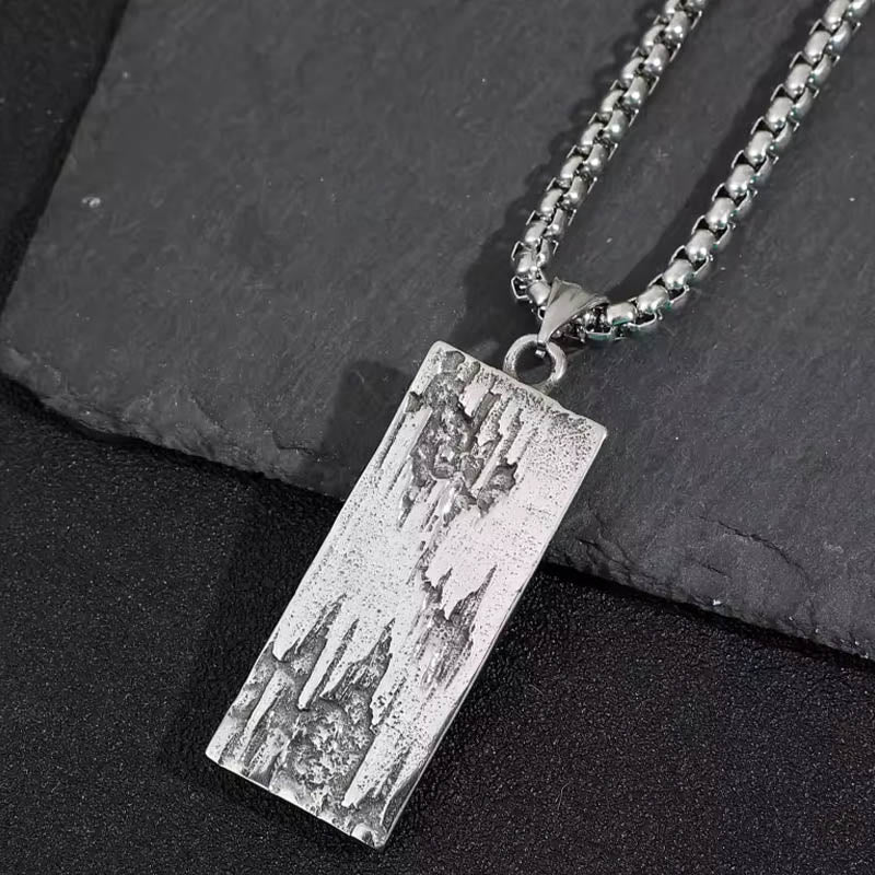 Collar religioso amuleto Escudo de Jesús